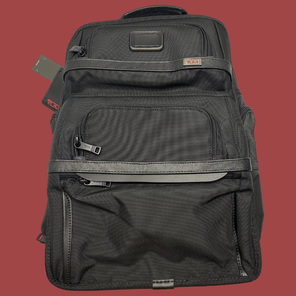 TUMI Alpha 3 Backpack | Ballistic Nylon Large Capacity | Business & Travel